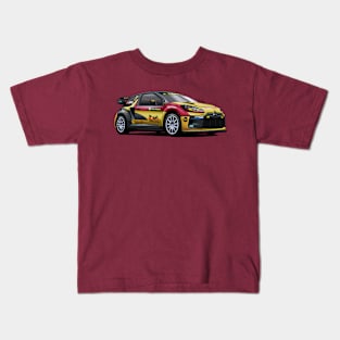 Citroen DS3 WRX - Petter Solberg Kids T-Shirt